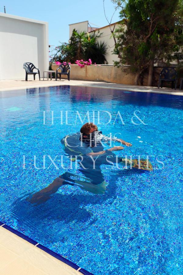 Beachfront Skyline Retreat 1Br Pool Central 拉纳卡 外观 照片
