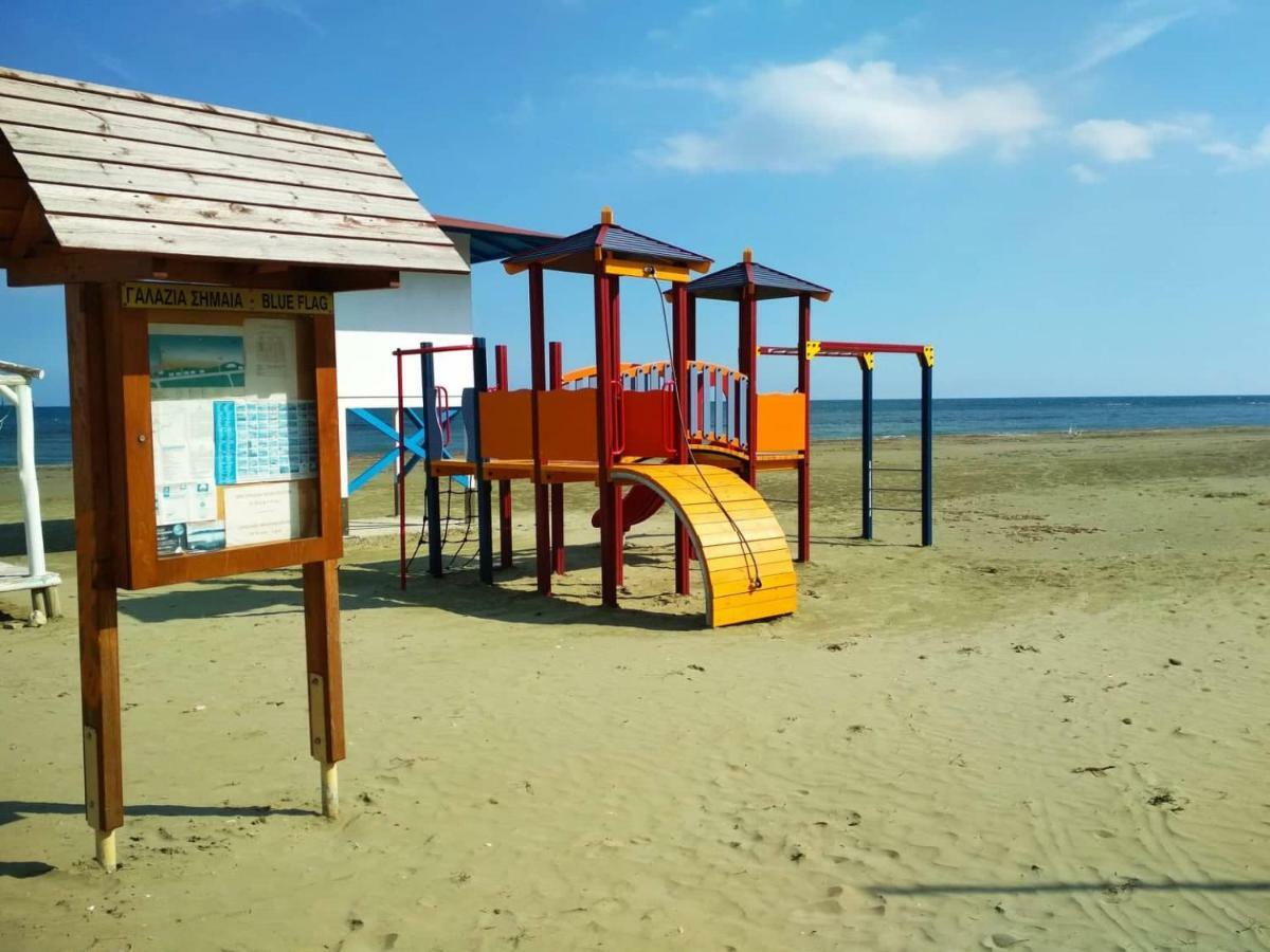 Beachfront Skyline Retreat 1Br Pool Central 拉纳卡 外观 照片